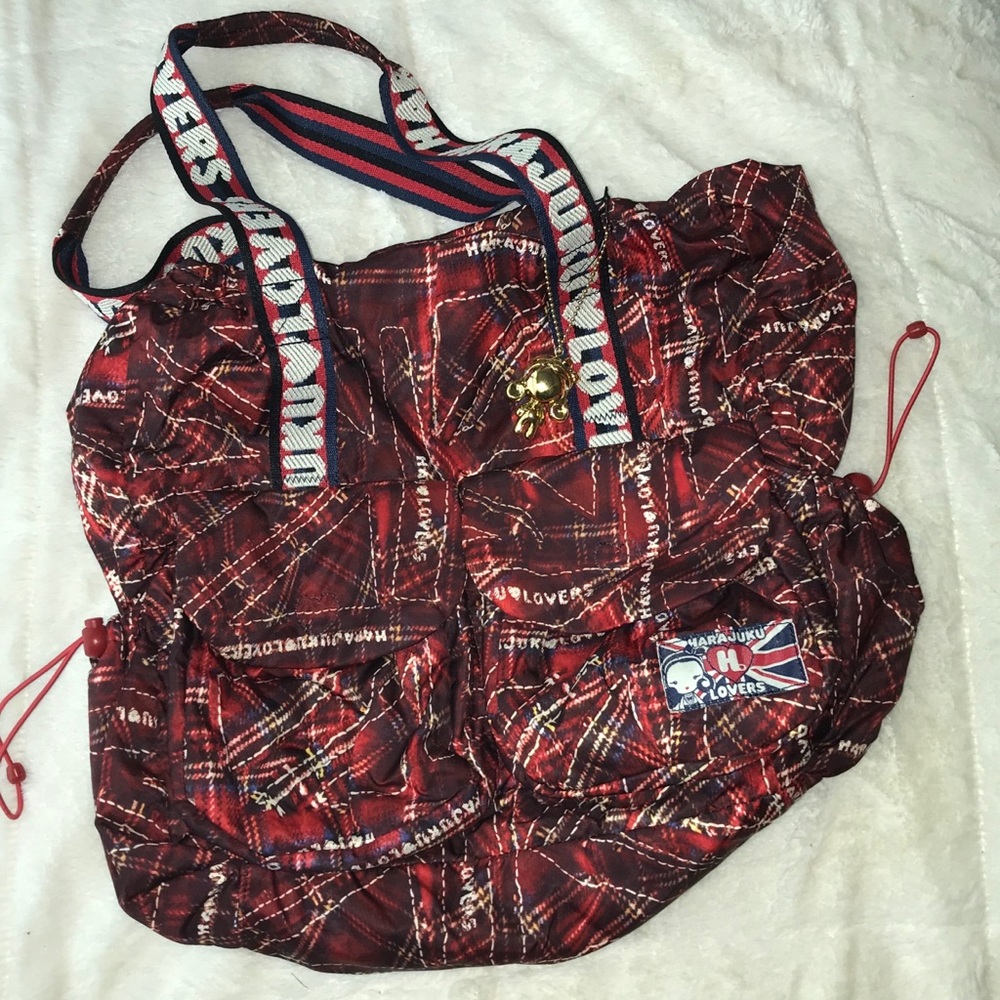 London theme harajuku bag